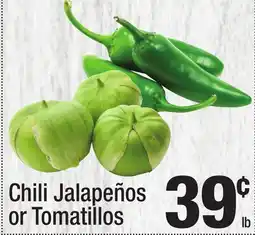 Super King Markets Chili Jalapeños or Tomatillos offer