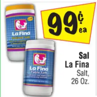 El Super La Fina Salt offer