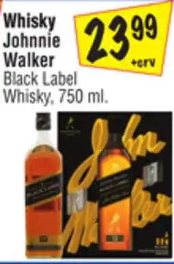 El Super Johnnie Walker Black Label Whisky offer