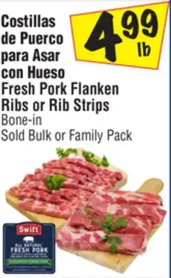 El Super Fresh Pork Flanken Ribs or Rib Strips offer