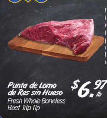 El Super Fresh Whole Boneless Beef Trip Tip offer