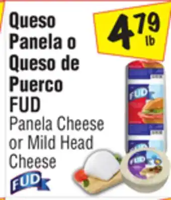 El Super Panela Cheese or Mild Head Cheese offer