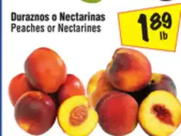 El Super Peaches or Nectarines offer