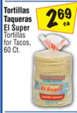 El Super Tortillas for Tacos offer