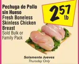 El Super Fresh Boneless Skinless Chicken Breast offer