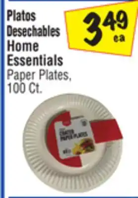 El Super Paper Plates offer