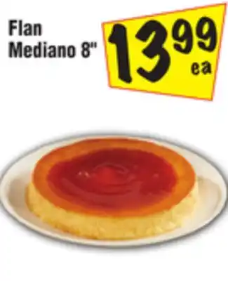 El Super Flan Mediano 8 offer