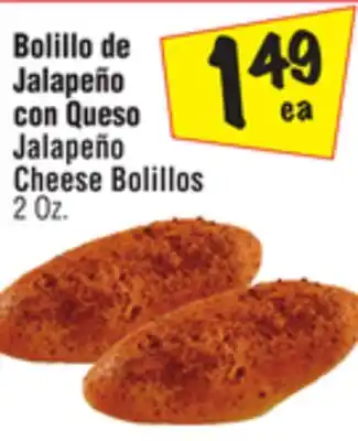 El Super Jalapeño Cheese Bolillos offer