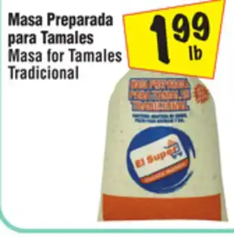 El Super Masa for Tamales Tradicional offer