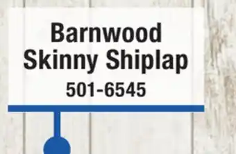 Menards Dakota 5-1/8 x 8' Barnwood Prefinished Skinny Shiplap Wall Plank offer