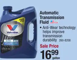 Menards Valvoline Dex/Merc Automatic Transmission Fluid - 1 Gallon offer