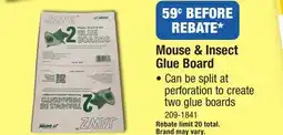 Menards Jawz Mouse Glue Board offer