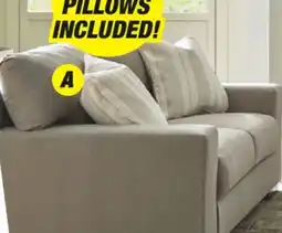 Menards Signature Design by Ashley Elliston Canal Loveseat offer