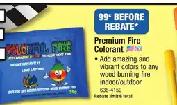 Menards Colorful Fire Premium Fire Colorant offer