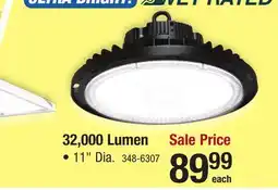 Menards Patriot Lighting 32000 Lumens 11 LED Round High Bay Light offer