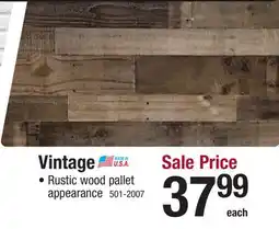 Menards American Pacific 4' x 8' Vintage Woods Wall Panel offer