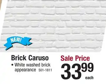 Menards Brick Caruso offer