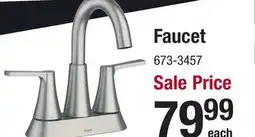 Menards Moen Mikah Two-Handle High Arc Spot Resist Brushed Nickel Bathroom Sink Faucet offer