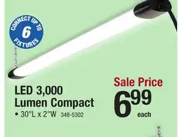 Menards Performax 3000 Lumen 30 LED Shop Light offer