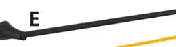 Menards Pfister Raya 24 Spot Defense Matte Black Towel Bar offer