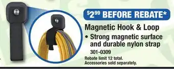 Menards Heavy-Duty Magnetic Hook Strap offer