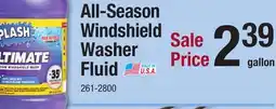 Menards SPLASH Ultimate All-Season Windshield Washer Fluid - 1 Gallon offer