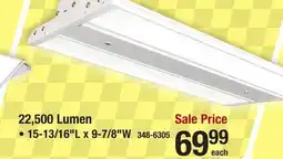 Menards Patriot Lighting 22500 Lumens LED High Bay Light offer