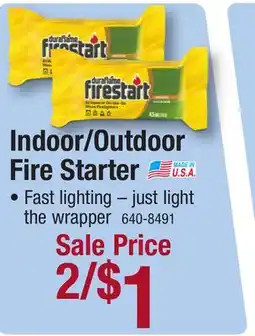 Menards Duraflame Firestart Firelighters 4.5 oz offer