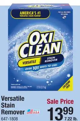 Menards OxiClean Versatile Stain Remover Powder, 7.22 lb offer