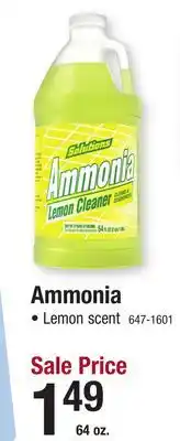 Menards Solutions Lemon Multi-Purpose Ammonia - 64 oz offer