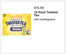 Walgreens Twisted Tea offer