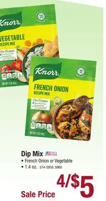 Menards Knorr Vegetable Recipe Mix - 1.4 oz offer