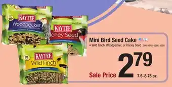 Menards KAYTEE Wild Finch Mini Seed Cake Bird Food Seed - 8.75 oz offer