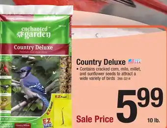 Menards Enchanted Garden Country Deluxe Premium Wild Bird Food Seed Blend - 10 lb offer