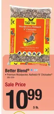 Menards Better Bird Better Blend Premium Woodpecker Nuthatch N' Chickadee Bird Food Seed - 5 lb offer