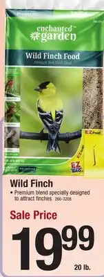 Menards Enchanted Garden Wild Finch Premium Bird Food Seed Blend - 20 lb offer