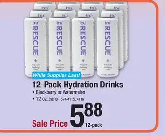 Menards 12-Pack Hydration Drinks offer