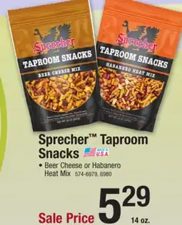 Menards Sprecher Taproom Snacks Beer Cheese Mix - 14 oz offer