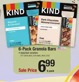 Menards KIND Almond & Coconut Bars - 6 ct offer