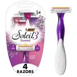 Walgreens Smooth Scented Women's Disposable Razor Lavender offer