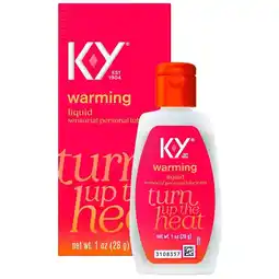 Walgreens Warming Lube, Glycerin Based Sensorial Personal Lubricant For Couples and Sex offer