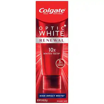 Walgreens Renewal Whitening Toothpaste High Impact White offer