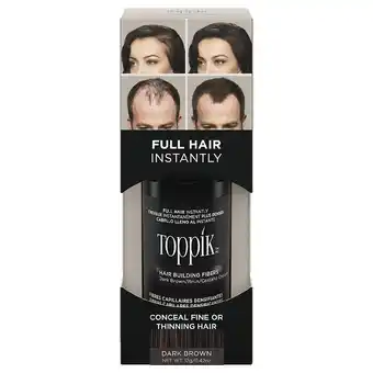 Walgreens Hair Building Fibers Dark Brown offer