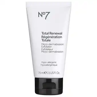 Walgreens Total Renewal Micro-Dermabrasion Exfoliator offer