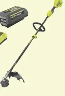 The Home Depot RYOBI 40V 15 String Trimmer 4.0Ah Kit offer