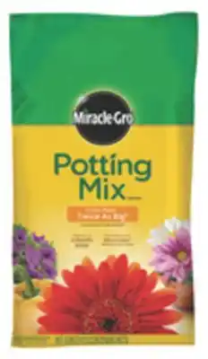 The Home Depot Miracle Gro 25 qt. Potting Mix offer