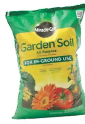 The Home Depot Miracle Gro 0.75 cu. ft. Garden Soil offer