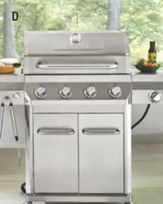 The Home Depot 4-Burner Gas Grill offer