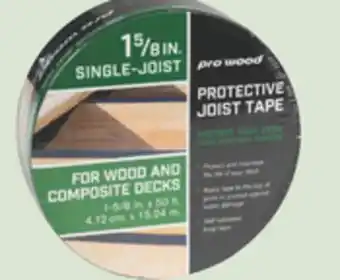 The Home Depot PROWOOD 1-5/8 x50' Protective Joist Tape offer