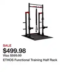 Dick's Sporting Goods ETHOS Functional Training Half Rack offer